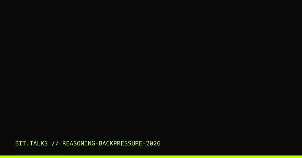 The 'Reasoning-Backpressure' Protocol: Throttling Cognitive Congestion in 2026 Multi-Agent Swarms