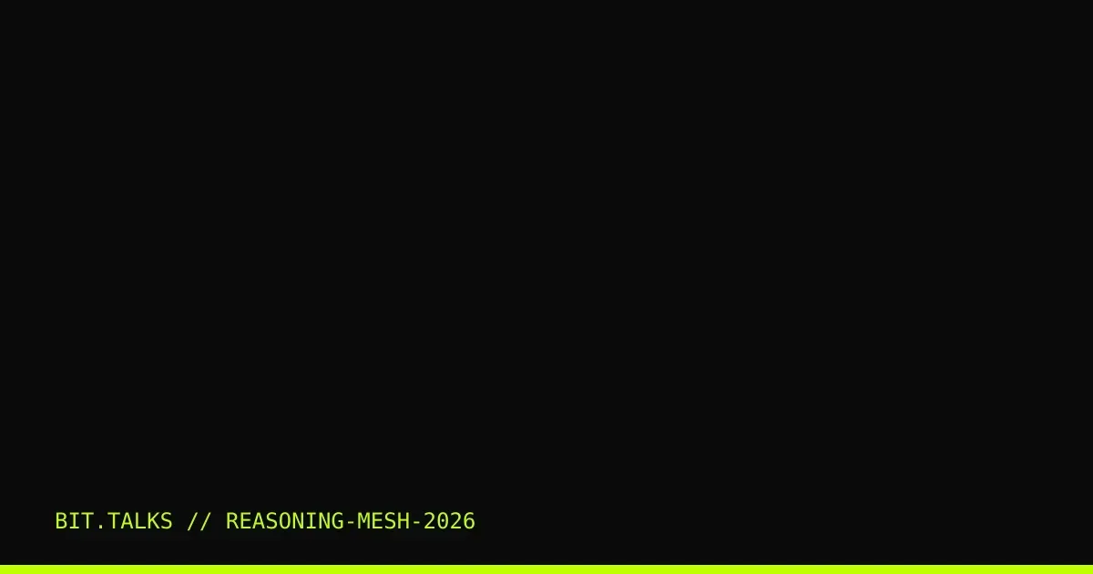 The 'Reasoning-Mesh': Decoupled Service Discovery and Latent State Routing for 2026 Multi-Agent Swarms